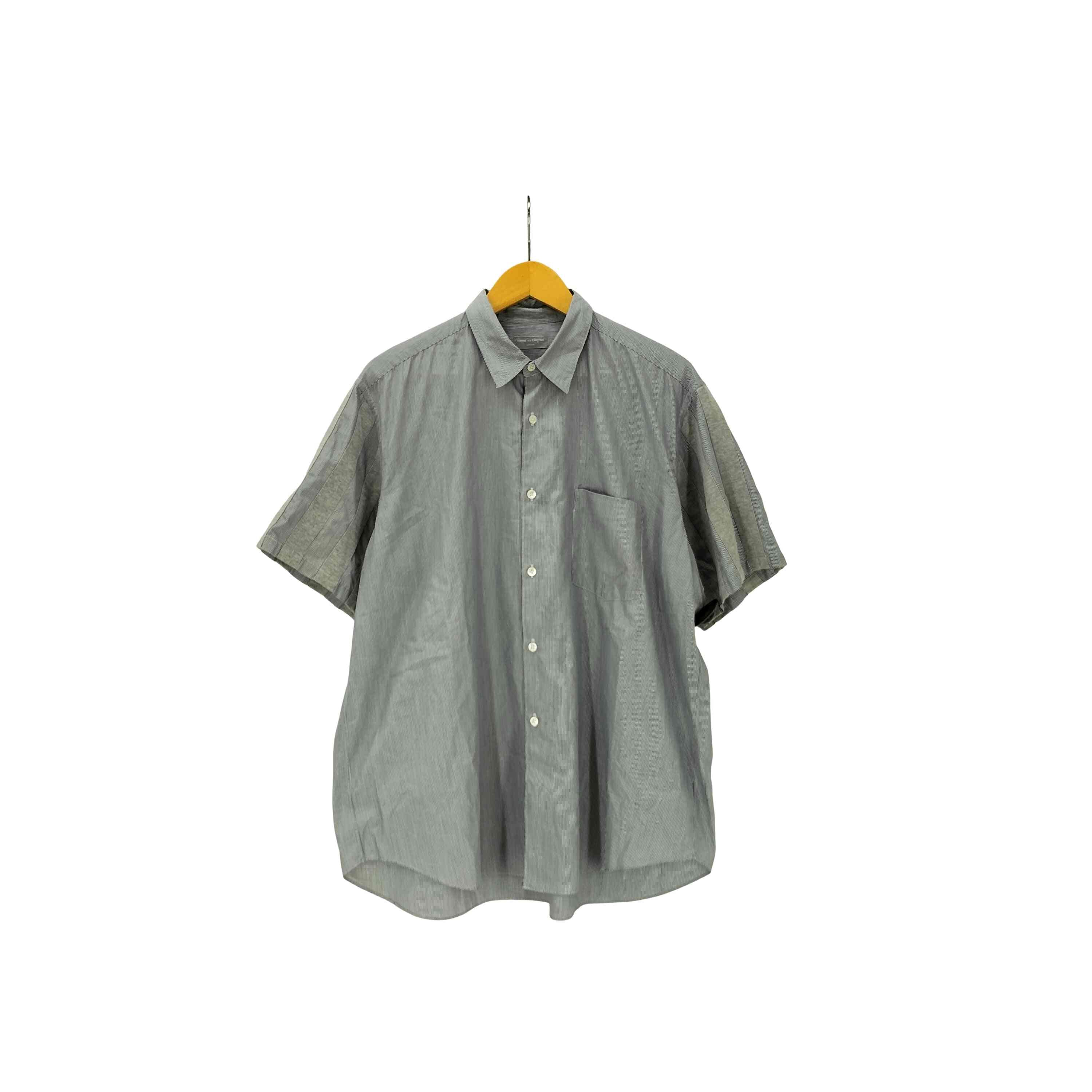 AD1997 田中オム ストライプ S/S シャツ【1142674243679】