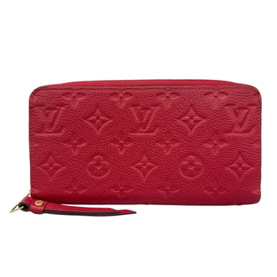 ルイヴィトン ジッピーウォレット モノグラムアンプラント 長財布 モノグラムアンプラント M63691 レディース LOUIS VUITTON 中古