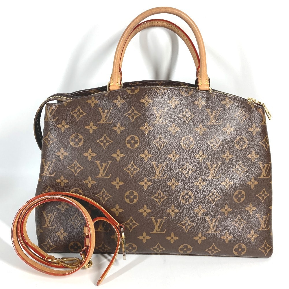 ルイヴィトン LOUIS VUITTON グランパレMM M45898 モノグラム 2WAYバッグ ショルダーバッグ トートバッグ カバン 斜め掛け ハンドバッグ モノグラムキャンバス ブラウン