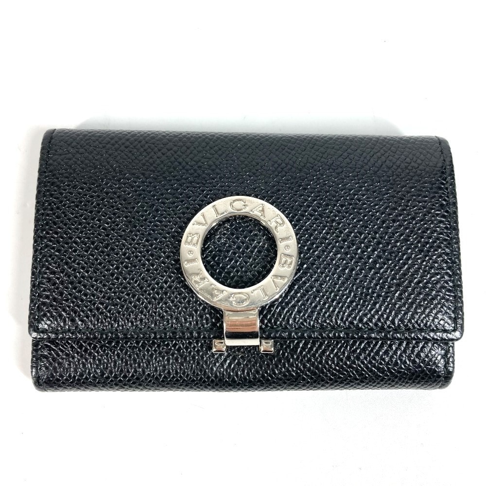 ブルガリ BVLGARI ブルガリブルガリ ロゴ 6連 ロゴ 6P 鍵 キーケース レザー ブラック