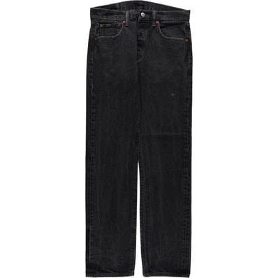 古着 リーバイス Levi's 501-0660 ブラックデニム ストレートデニムパンツ メンズw32相当/eaa668266