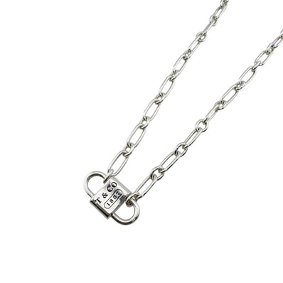 ティファニー TIFFANY&Co. ネックレス ダブルロックネックレス 1837 アクセサリー チョーカー シルバー