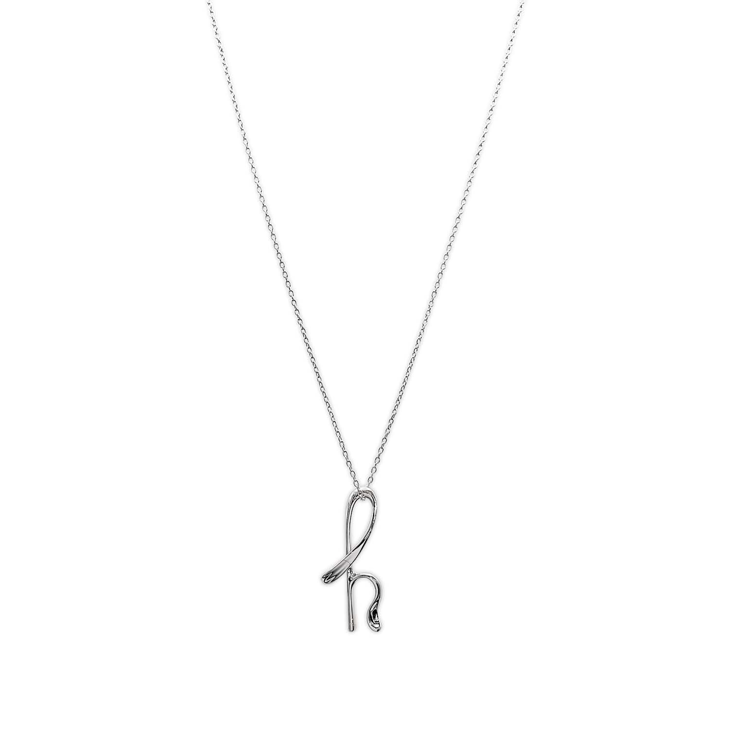 TIFFANY&Co. ティファニー イニシャルh ネックレス
SV925 シルバー 新品仕上済 レディース
【中古】