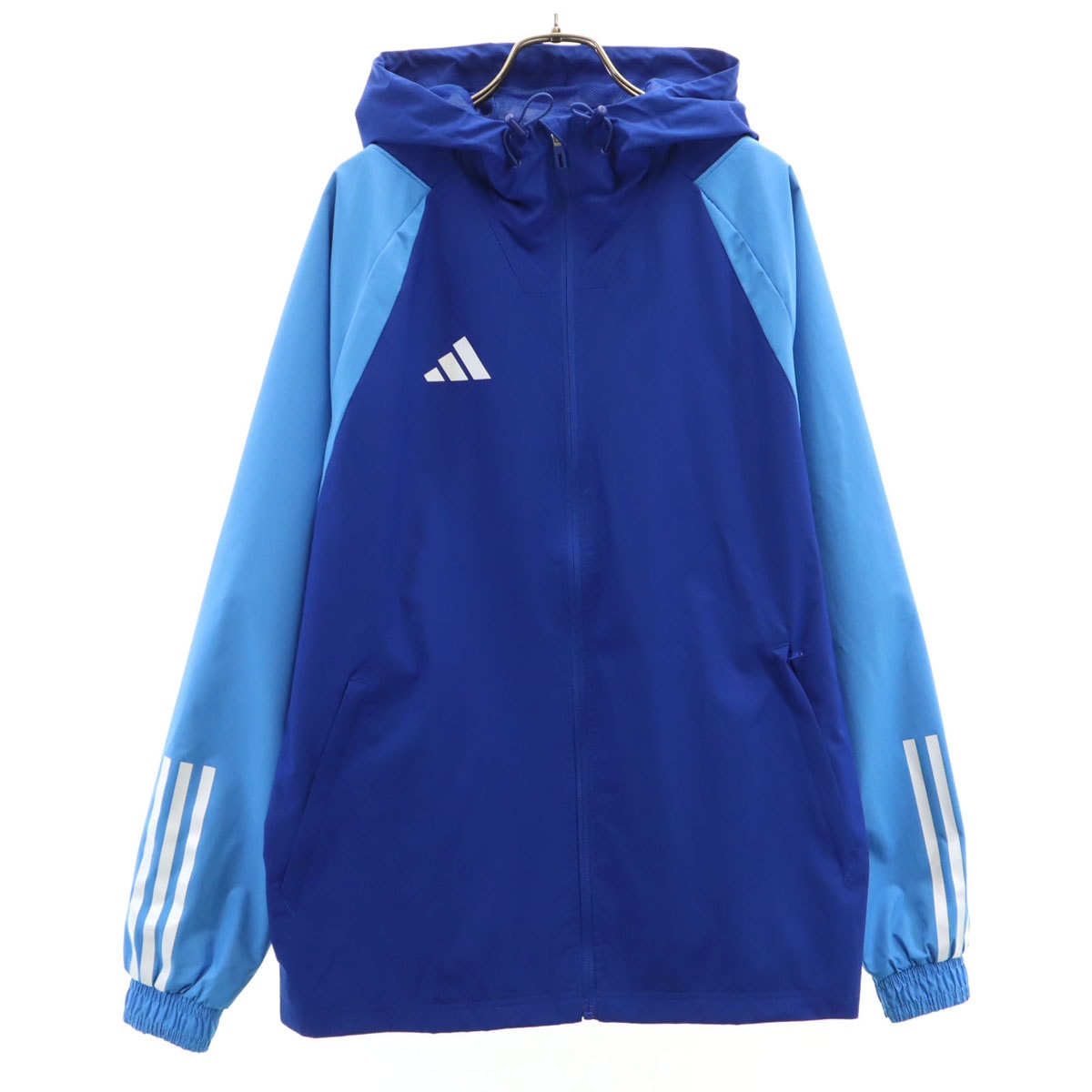 adidas アディダス ウインドブレーカー M ブルー ジャケット 裏メッシュ