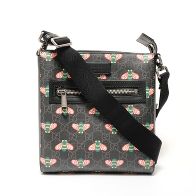 グッチ GUCCI ベスティアリー ビー GGスプリーム ショルダーバッグ【中古】