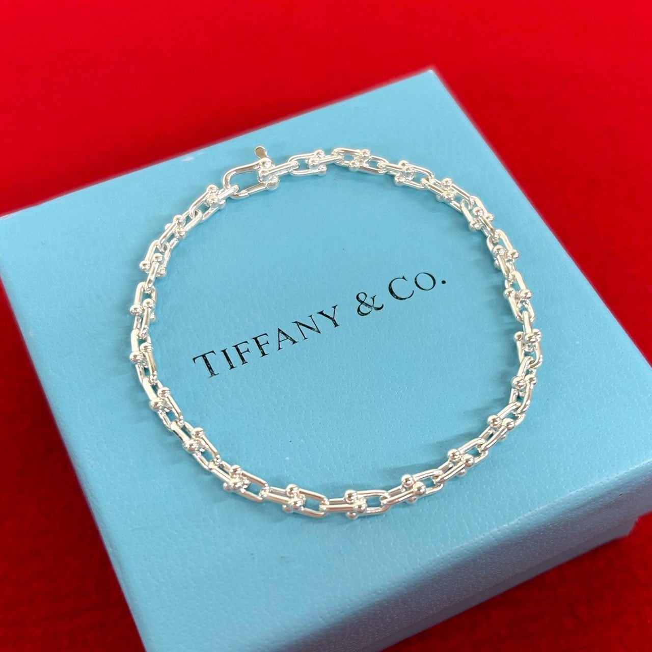 TIFFANY&Co. ティファニー ハードウェア マイクロリンク ブレスレット シルバー925 ブレスレット シルバー
24356
