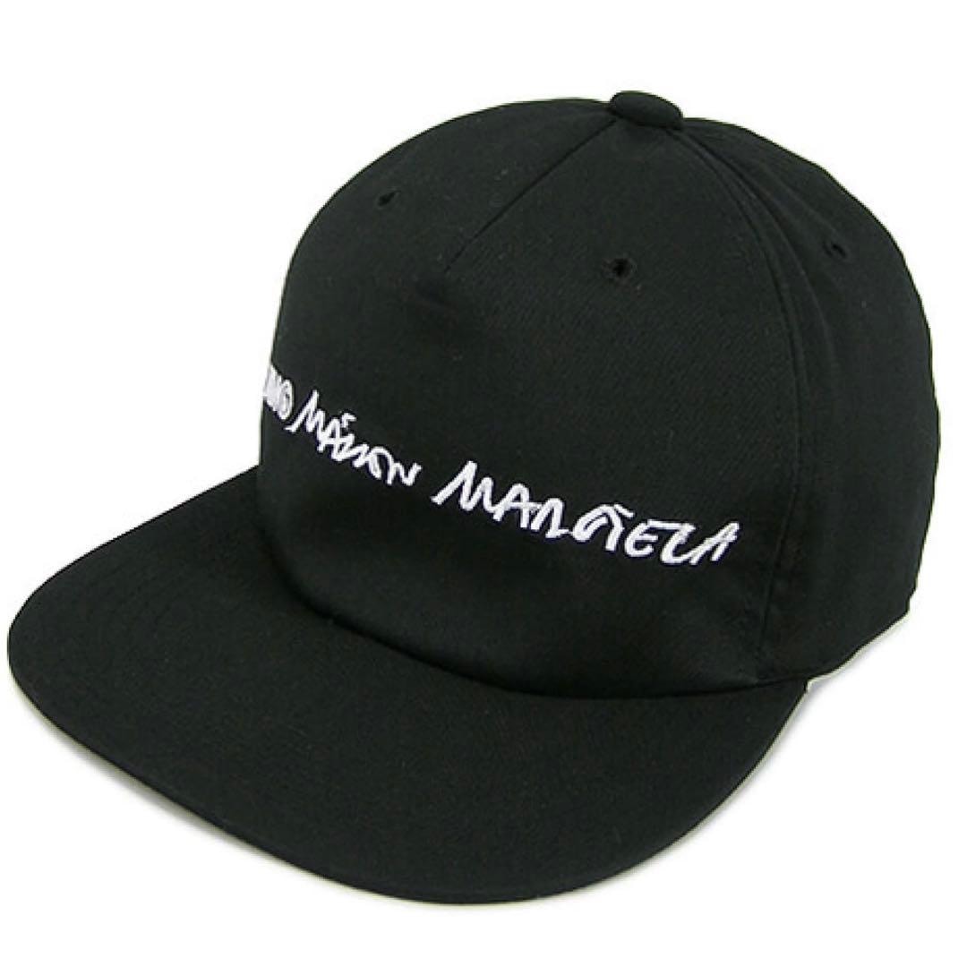 mm6 エムエムシックス キャップ 帽子 ニット帽 黒 maison margiela マルジェラ sacai toga hyke JILSANDER supreme nike 23区 N°21 clane miumiu marni ブラック ニューエラ