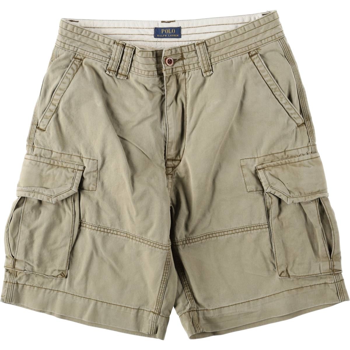 古着 ラルフローレン Ralph Lauren POLO RALPH LAUREN カーゴショーツ ハーフパンツ メンズw33相当/eaa668350