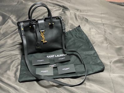 極美品 サンローラン ハンドバッグ ベイビーカバス 2WAY トートバッグ