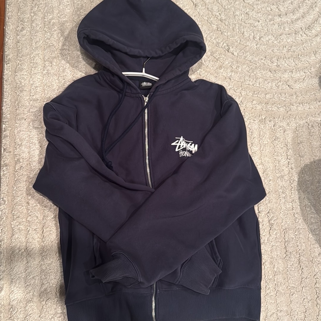 Stussy Stock Honolulu Hoodie "Navy"