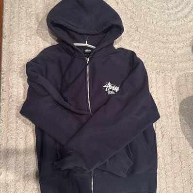 Stussy Stock Honolulu Hoodie "Navy"