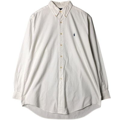 古着 ラルフローレン Ralph Lauren YARMOUTH 長袖 ボタンダウンシャツ メンズL相当/eaa578062