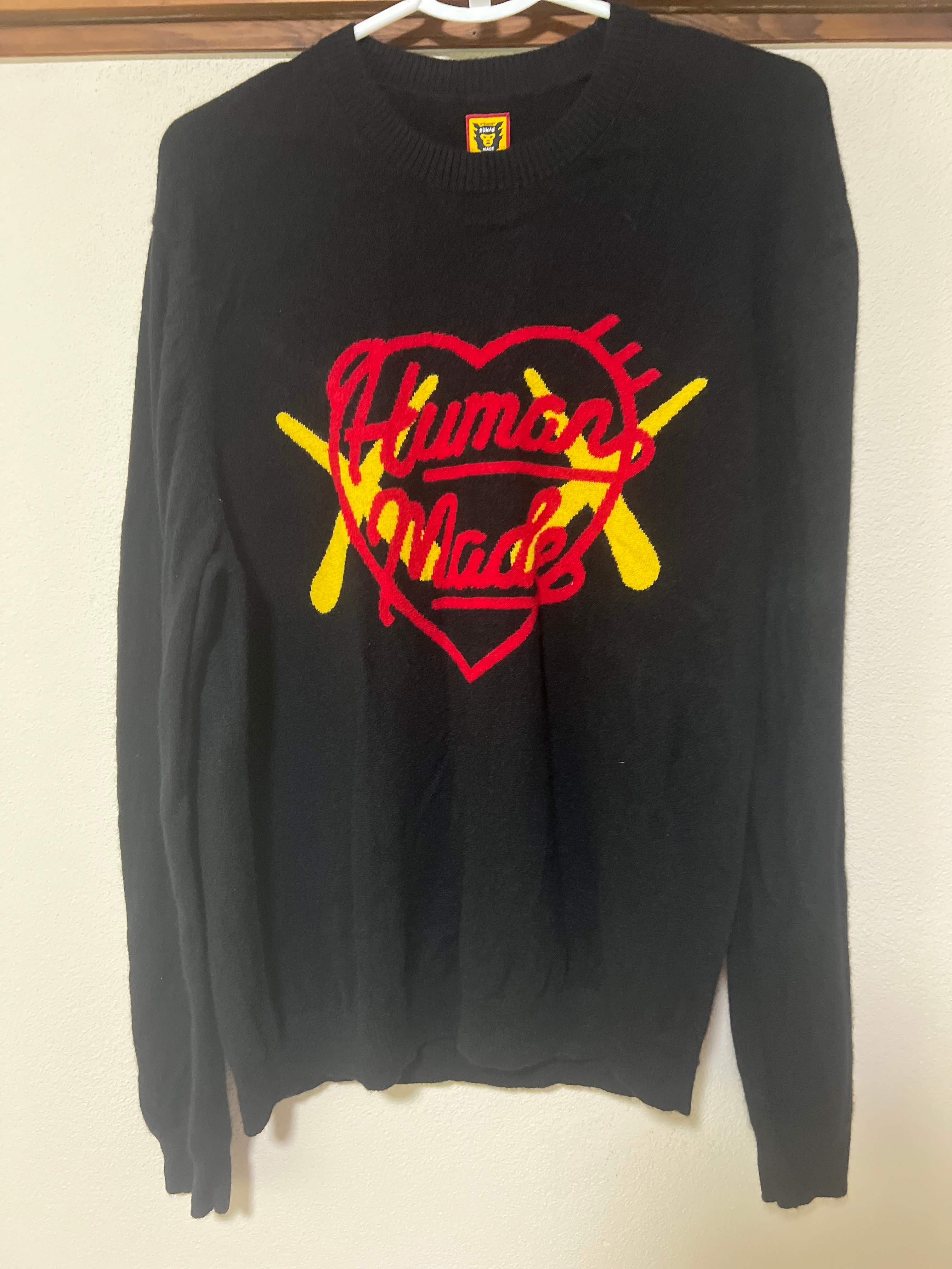 HUMAN MADE x KAWS Made Knit Sweater "Black"