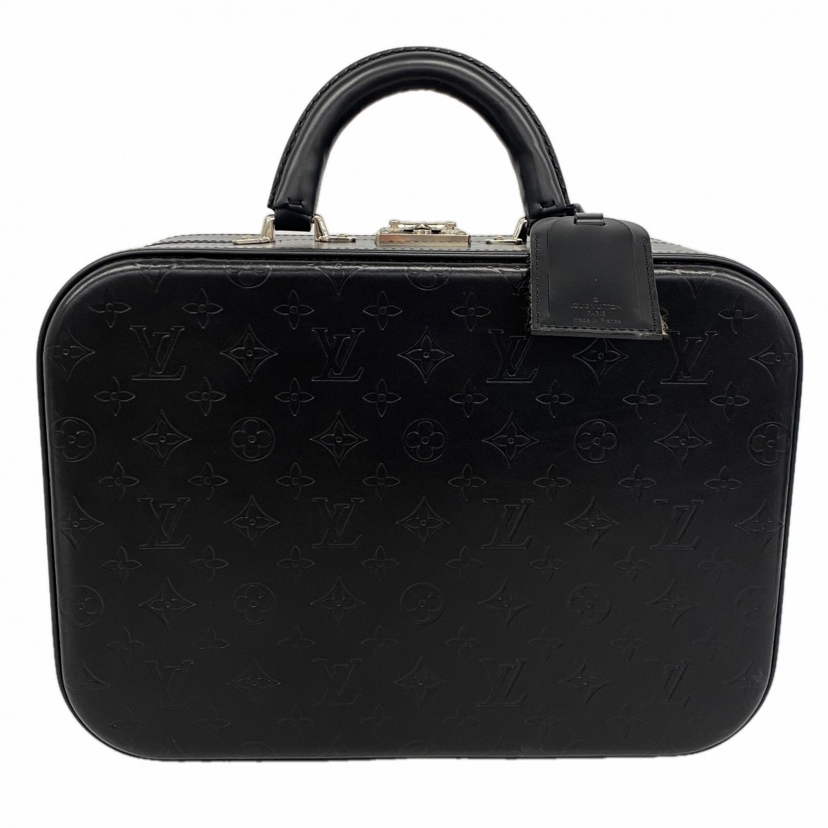 【6dc2830-k】ルイヴィトン ハンドバッグ モノグラム・グラセレザー ヴァリゼットMM M92234 ノワール【中古】メンズ