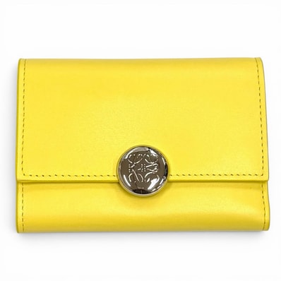 良品 ロエベ ペブル バーティカルウォレット スモール CANBS33X01