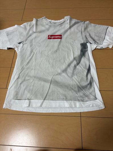 Supreme x MM6 Maison Margiela Box Logo Tee "White"