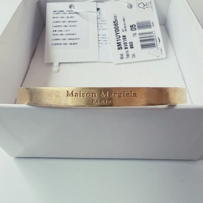 Maison Margiela Logo Cuff "Gold"