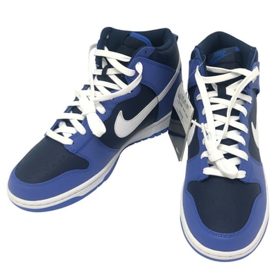 ナイキ NIKE DUNK HI RETRO ダンク ハイ レトロ DJ6189-400 靴 シューズ ハイカット スニーカー ブルー 未使用