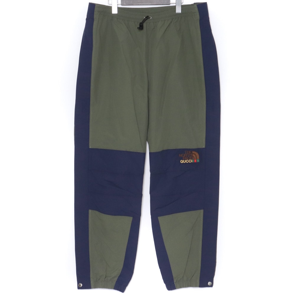 GUCCI × THE NORTH FACE ナイロンジョガーパンツ 663766 NF0A7UHD
