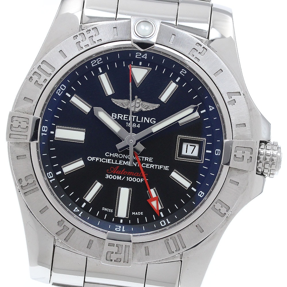 ブライトリング アベンジャーII GMT A32390 メンズ 【中古】