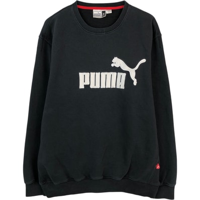 古着 90~00年代 プーマ PUMA ロゴスウェットシャツ トレーナー メンズXL相当 ヴィンテージ/eaa614205