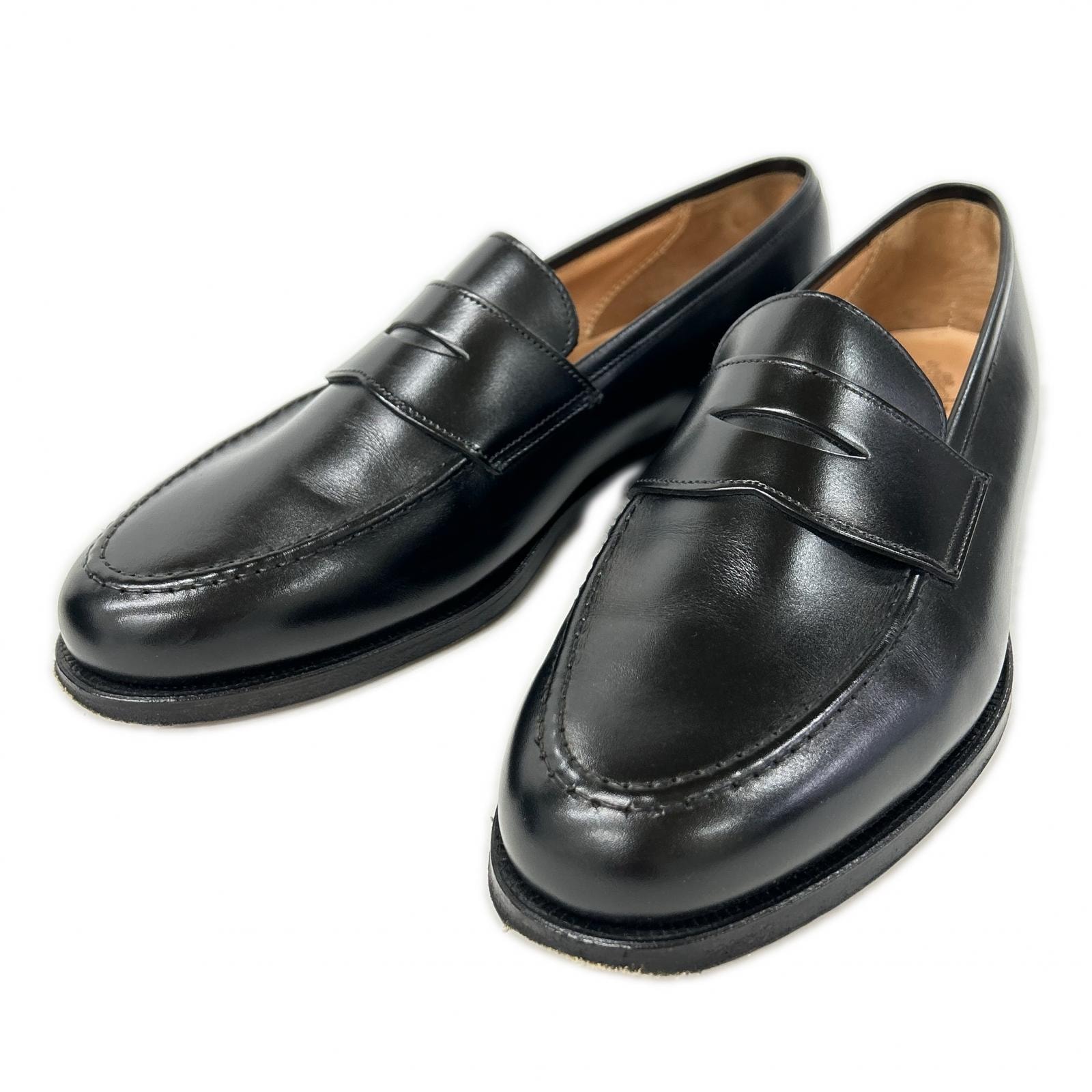 クロケット&ジョーンズ 26224 BOSTON2 ボストン2 376ラスト カーフ コインローファー 9E