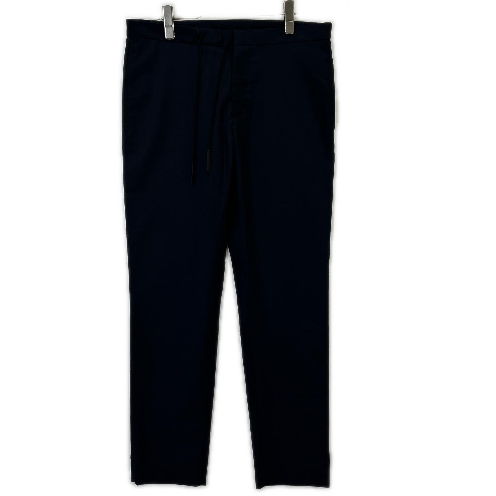 メゾンマルジェラ 14【美品】S50KA0522 ウール ドローストリング スラックス 46