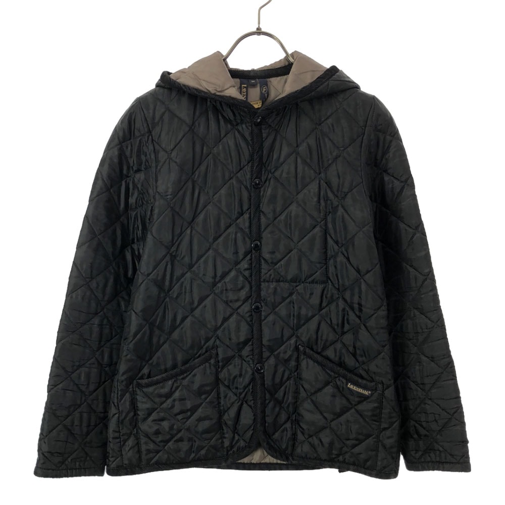 LAVENHAM ラベンハム イギリス製 キルティングジャケット 38 ブラック 中綿
