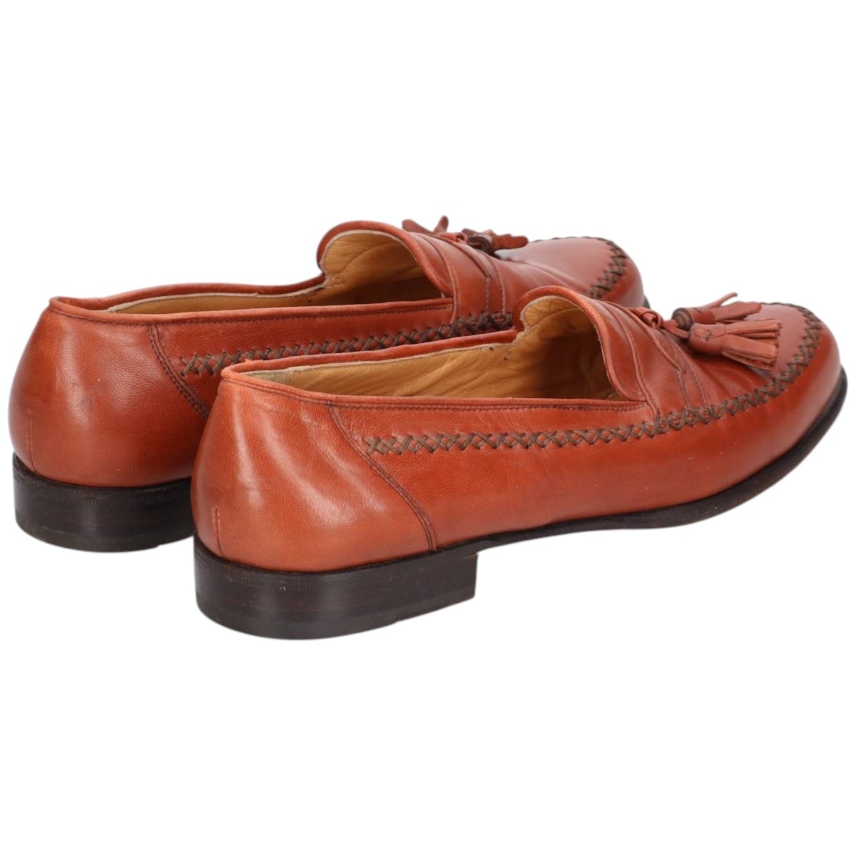 D (傷や汚れあり)】古着 バリー Bally タッセルローファー イタリア製