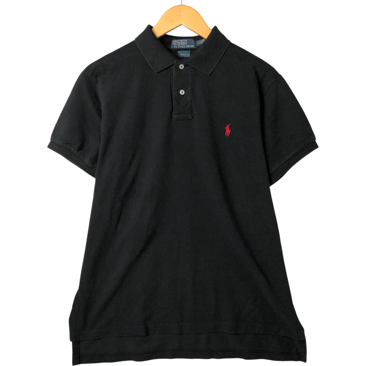 古着 ラルフローレン Ralph Lauren POLO by Ralph Lauren CUSTOM FIT 半袖 ポロシャツ メンズL相当/eaa538086