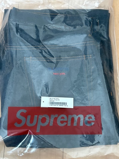 Supreme Baggy Selvedge Jean (26SS) "Rigid Indigo"