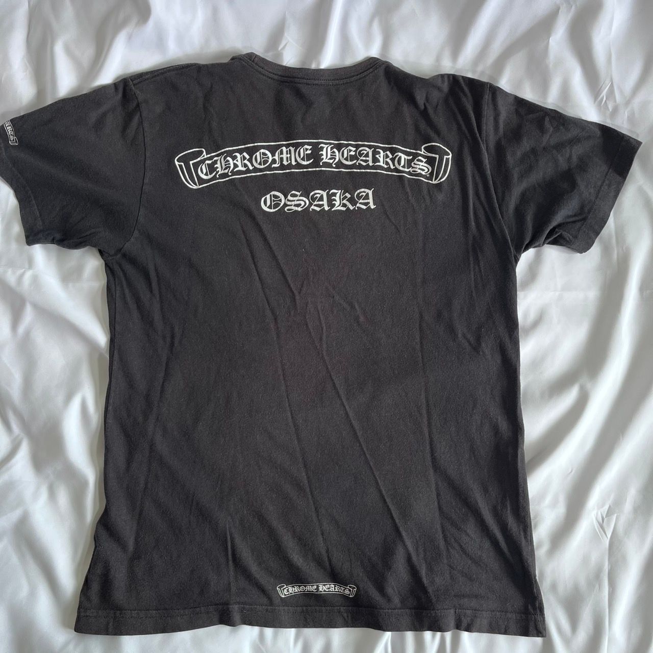 CHROME HEARTS クロム・ハーツ OSAKA SCROLL SS T-SHIRT BLACK 大阪限定Tシャツ 黒 Size 【XL】 【新古品・未使用品】 20824839
