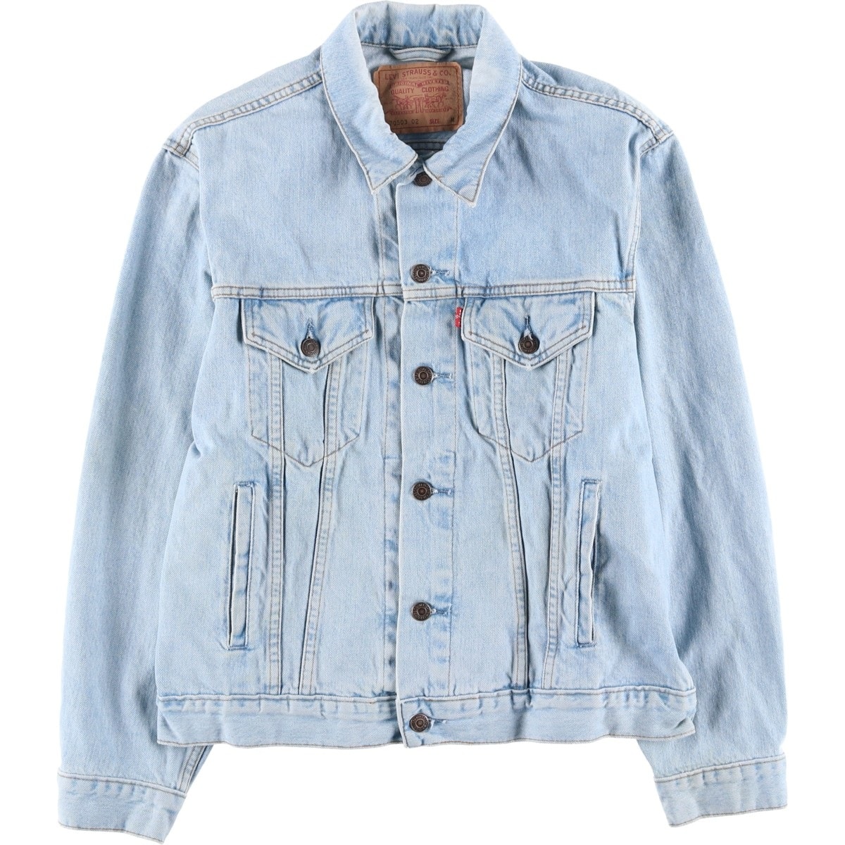 古着 90年代 リーバイス Levi's 70503-0283 デニムジャケット Gジャン メンズM相当 ヴィンテージ/eaa604128