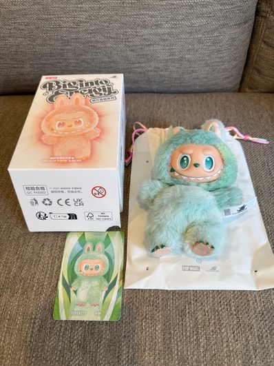 POP MART THE MONSTERS (LABUBU) Big into Energy Series Plush Pendant SERENITY