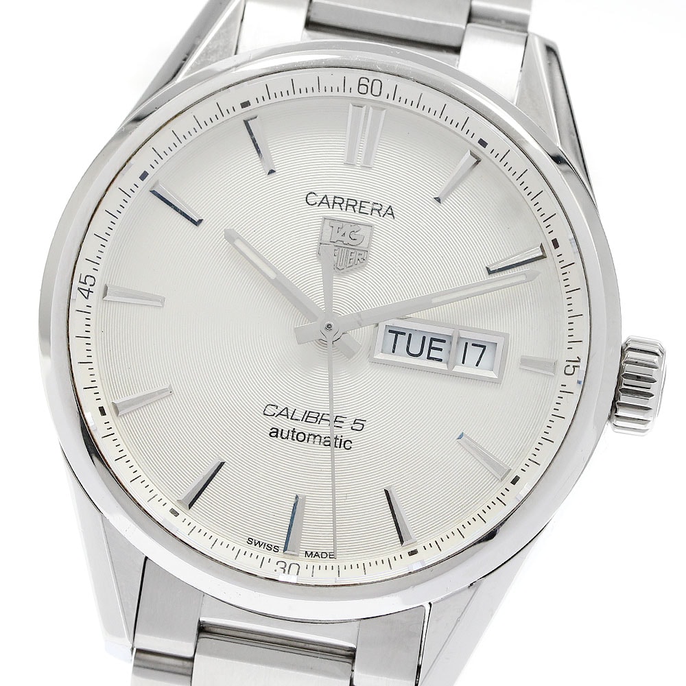 タグホイヤー カレラ キャリバー5 WAR201B-1 メンズ 【中古】