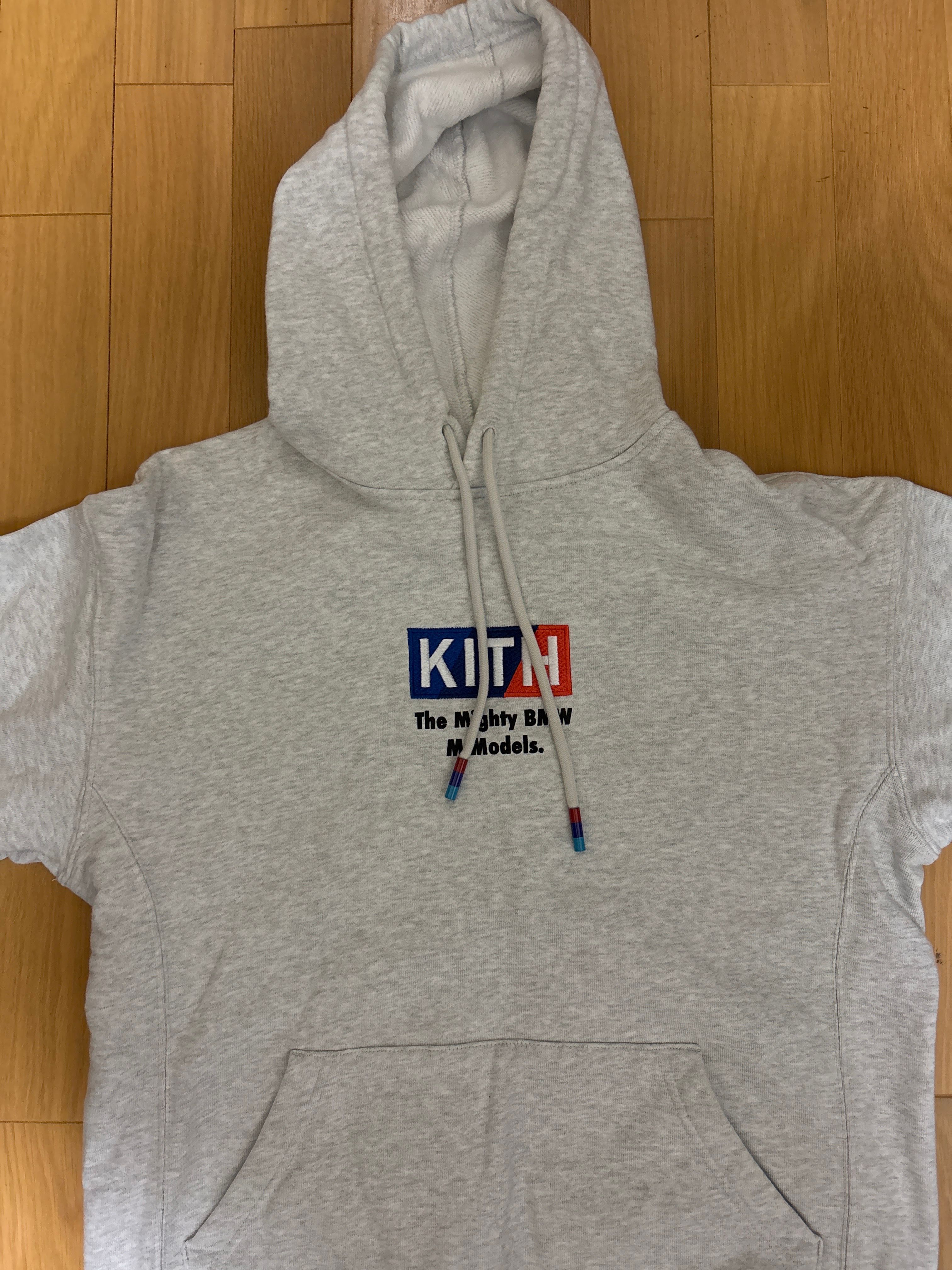 KITH BMW M Sport Logo Hoodie "Grey"