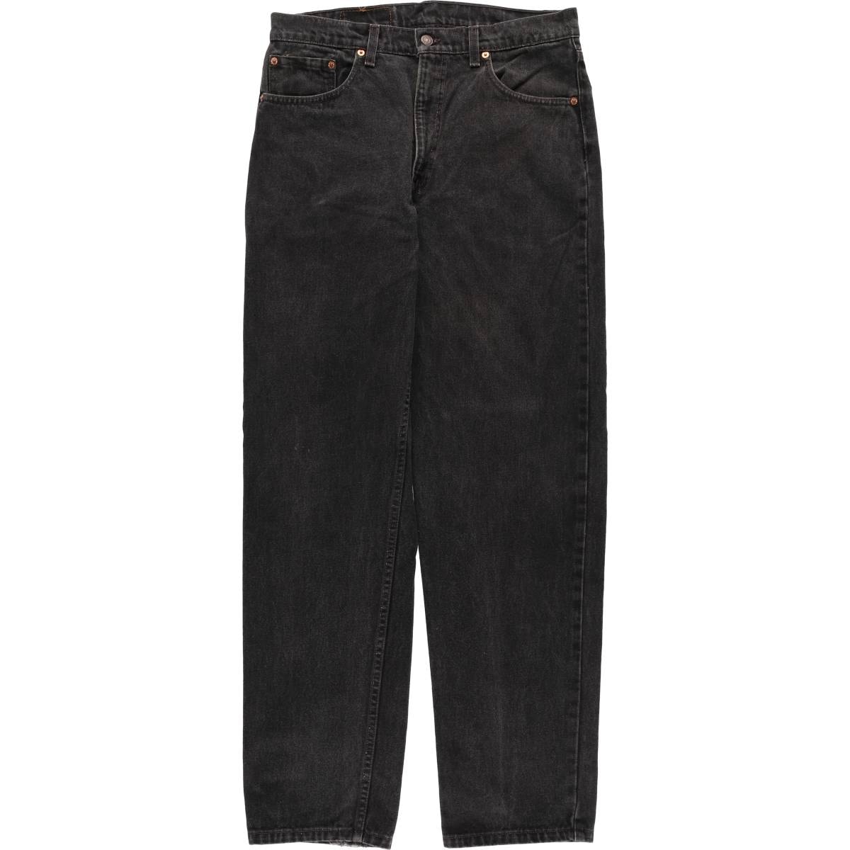 古着 90年代 リーバイス Levi's 550-0260 RELAXED FIT ブラックデニム テーパードデニムパンツ USA製 メンズw34相当 ヴィンテージ/evb030868