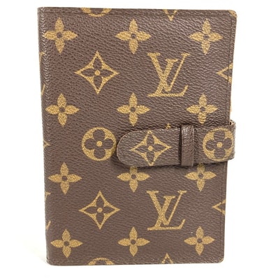 ルイヴィトン LOUIS VUITTON ポシェット フォトケース M58817 モノグラム 旧型 ポケット付き 写真 フォト 手帳カバー モノグラムキャンバス ブラウン