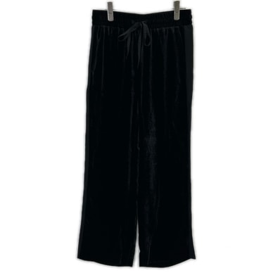 レッドヴァレンチノ WR3RBE65601 ブラック レーヨン×シルク ベロア パンツ 40