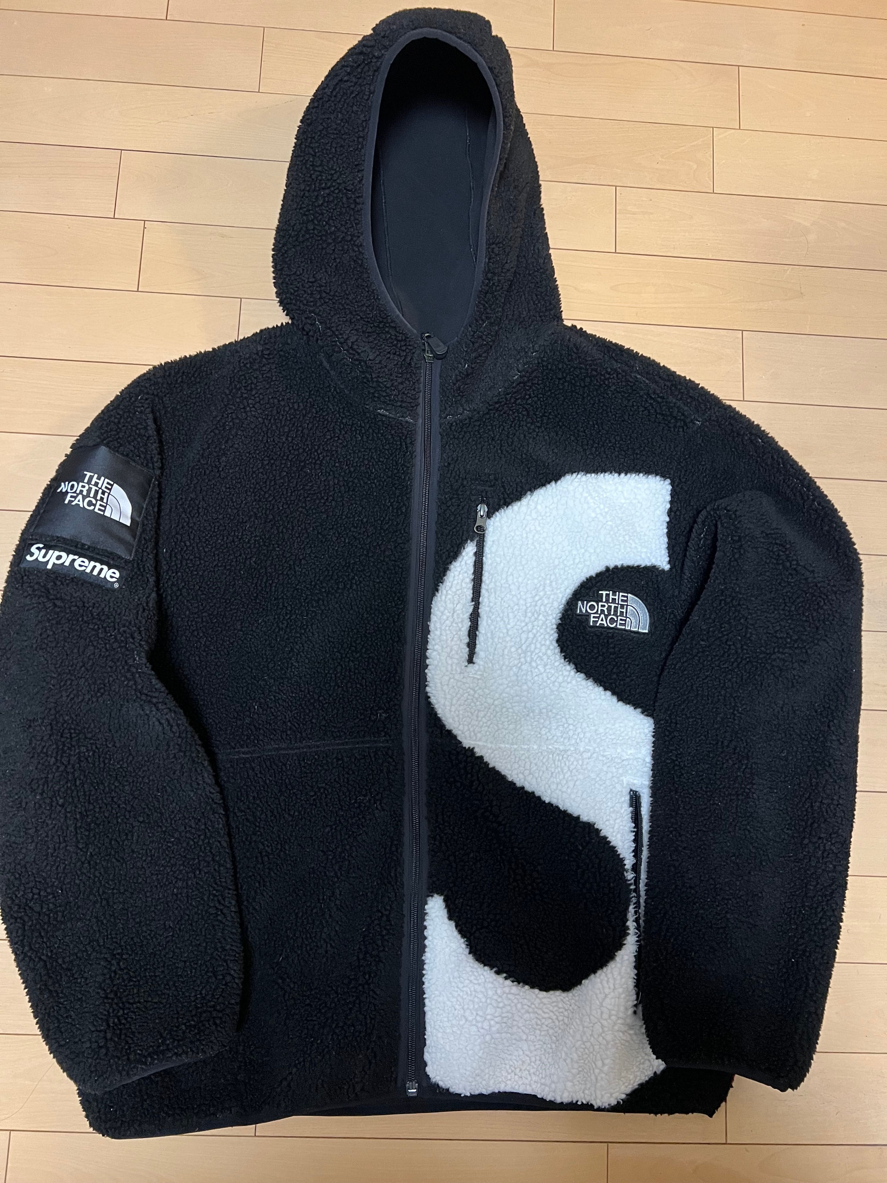 Supreme x The North Face S Logo Hooded Fleece Jacket "Black"