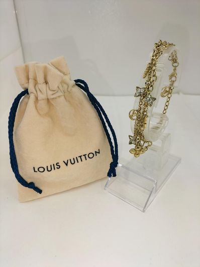 Louis Vuitton Blooming Strass Bracelet "Gold"