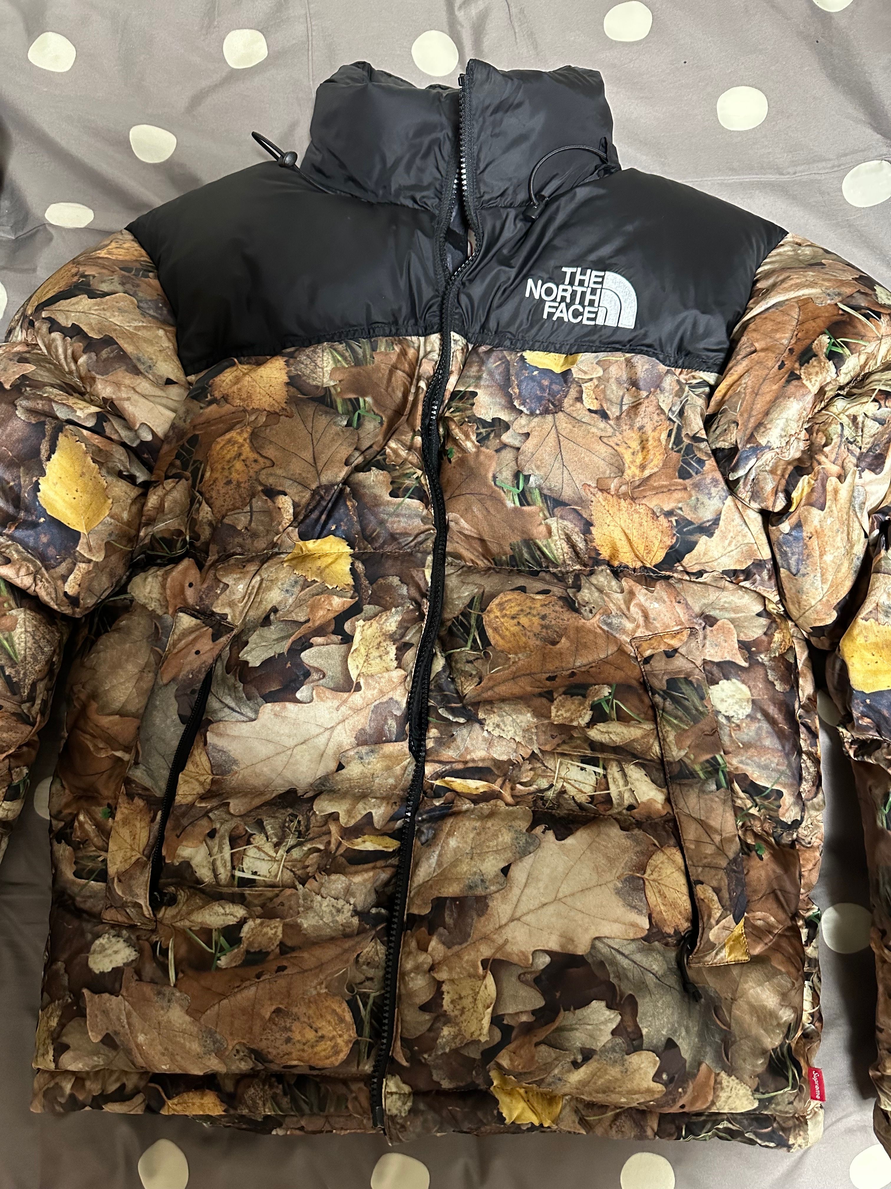 Supreme x The North Face Leaves Nuptse Jacket "Leaves"