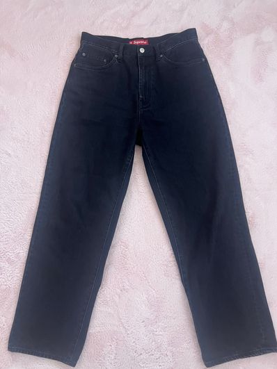 Supreme Baggy Jean "Black"(24SS)