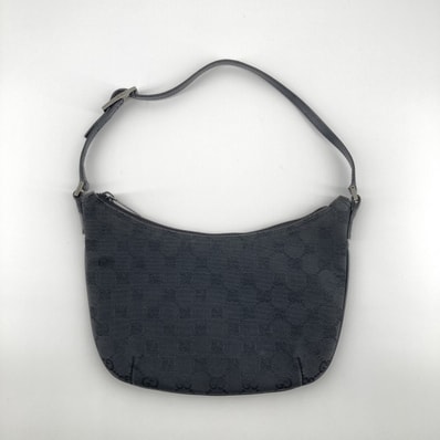 GUCCI(グッチ) GGキャンバス 32160 ハンドバッグ ブラック