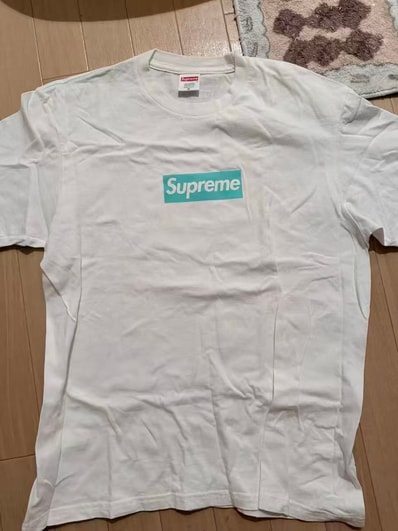 Supreme x Tiffany & Co. Box Logo Tee "White"