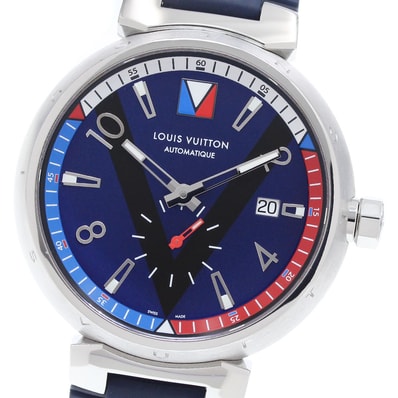 ルイ・ヴィトン タンブール Vライン Q1D21 メンズ 【中古】