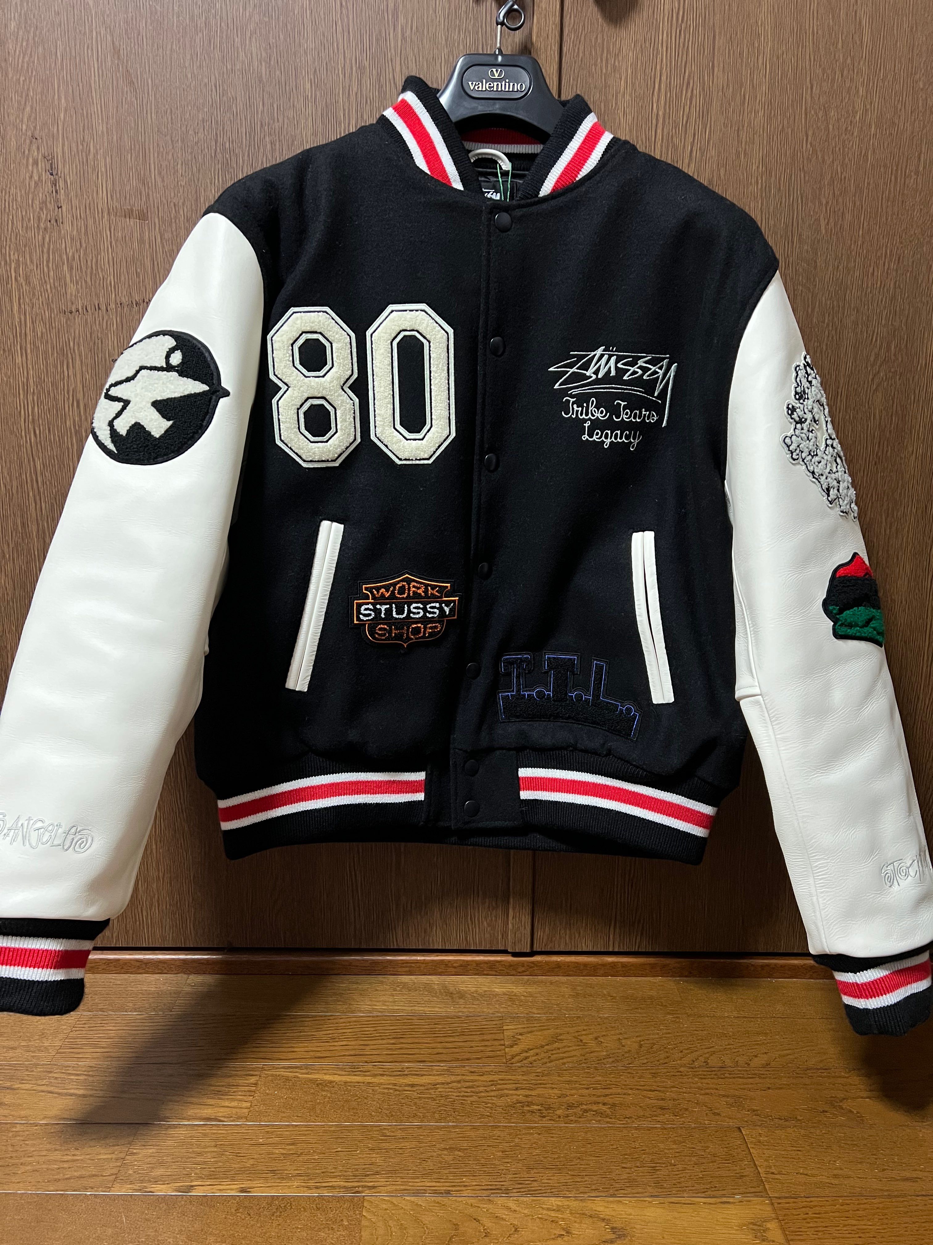 Stussy TTL VARSITY JACKET "Black"