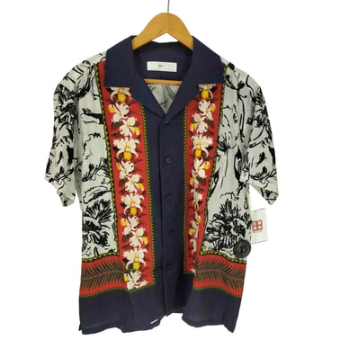 CUPRA COTTON TWILL PRINT SHIRT【1143440079515】