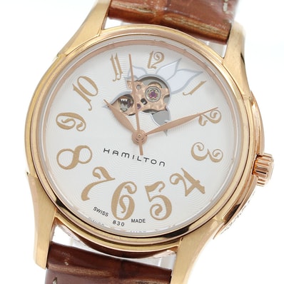 ハミルトン ジャズマスター H323451 自動巻き レディース 【中古】