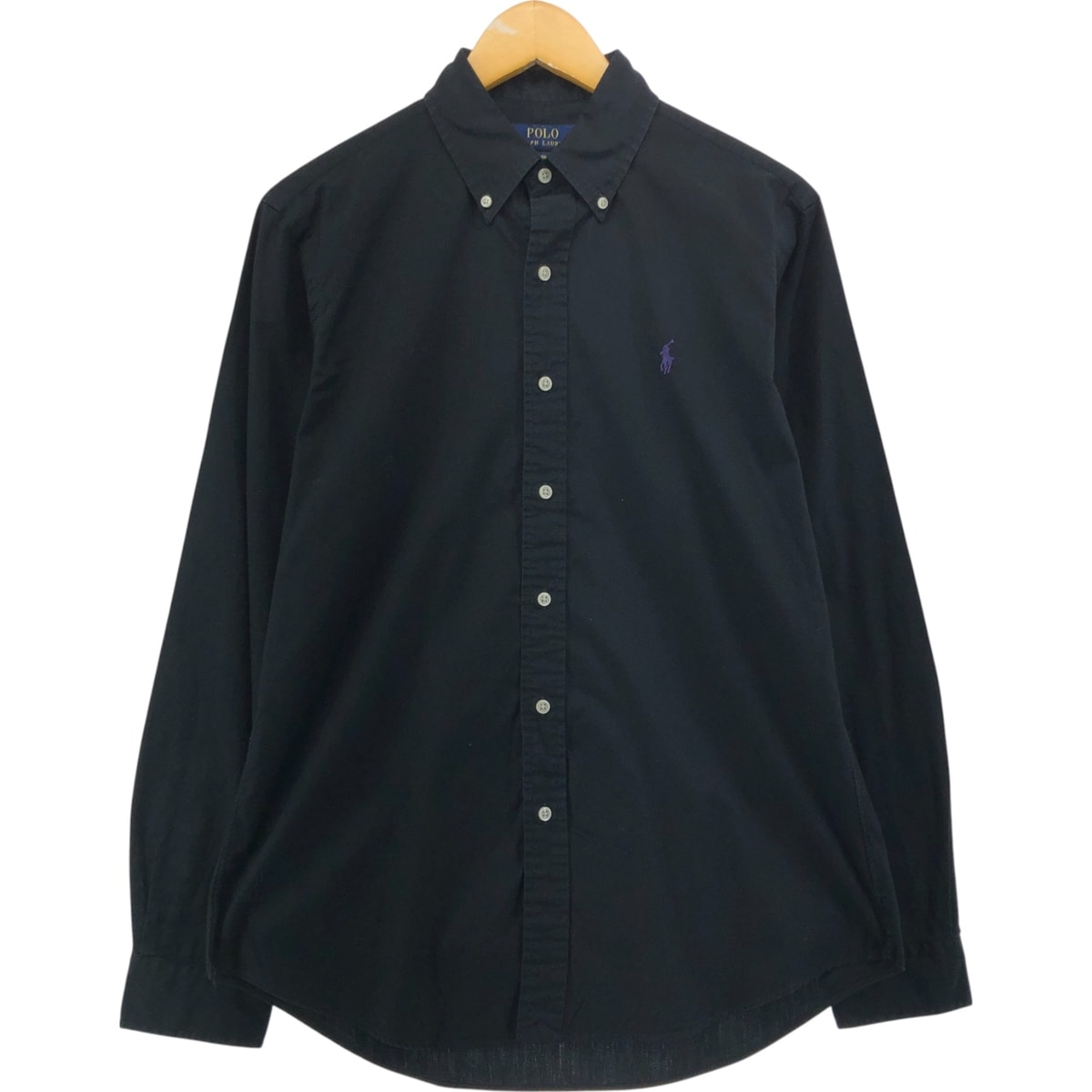 古着 ラルフローレン Ralph Lauren POLO RALPH LAUREN CUSTOM FIT 長袖 ボタンダウンシャツ メンズM相当/eaa561530